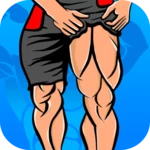 leg workouts android application logo